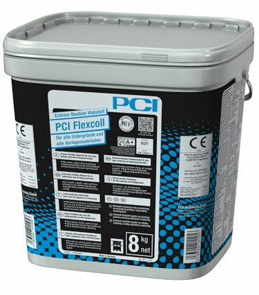 PCI Flexcoll 8 kg Extrem flexibler Klebstoff Für alle Untergründe und alle Verlegematerialien Sika