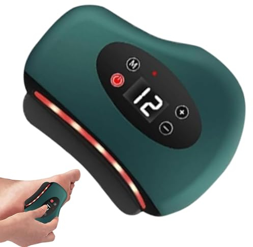 Rascador eléctrico de pies, dispositivo de alivio de pies de tejido profundo, ideal para masaje de piernas, cuello, espalda y hombros, reduce la fatiga, mejora la recuperación deportiva, perfecto para