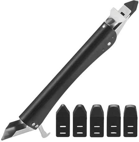 4 in 1, kit di attrezzi per la rimozione di sigillatura in silicone, acciaio inox, strumento di finitura professionale per casa, cucina, bagno, finestra