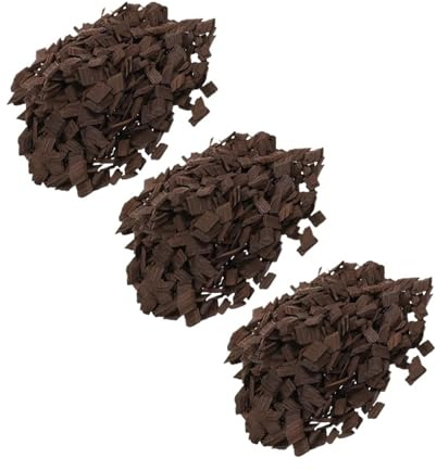 WJIAYAO Oak Chips Toast 3 spåsar av ekflis för vinproduktion, tung rostad hushållsvinframställning