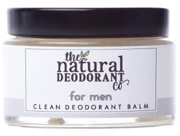 The Natural Deodorant Co, Clean Deodorant Balm For Men 55g, Aluminium Free, Plastic Free, All Day Protection
