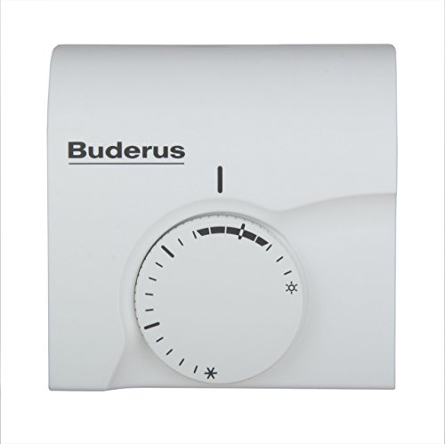 Logafix Raumthermostat 230V AP IP51, weiß, Montagezubehör