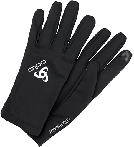 Odlo Sporthandschuhe Herren Damen Ceramiwarm Light I Fahrradhandschuhe I Laufhandschuhe