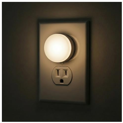 Lights by Night Plug in Night Light with Dusk to Dawn Sensor, 4 Pack