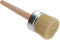 KOTARBAU® Brocha Redonda, 70 mm, con Mango de Madera y cerdas Naturales, Pincel para Pintura, Barniz o Esmalte, Acabado Suave y Uniforme