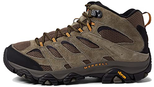 Merrell Men's Moab 3 Mid Hiking Boot, Walnut, 10.5