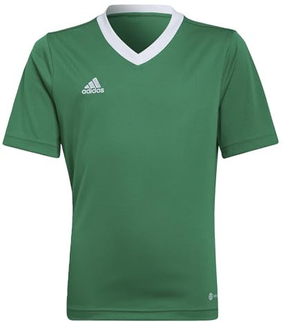 adidas Unisex Kinder Entrada 22 Jersey, Team Green / White, 11-12 Years