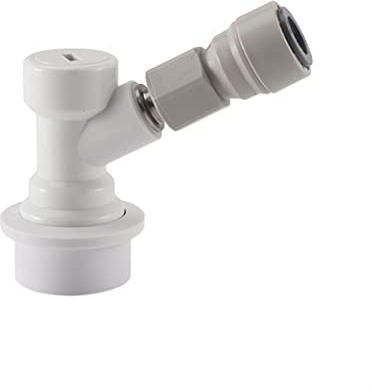 BUUNHI Heimbrausystem Bierfass-Kugelverschluss-Trennkupplung, 3/8-Zoll-Steckverbindung, Schnellkupplung, Gas-/Flüssigkeitsspender bierbrauset(Gas Ball lock kit)