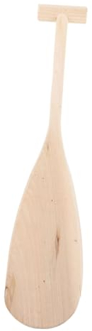 Sosoport Bootszellstoff -paddel Kleine Boote Paddeln Bemalbare Ruderpaddel Unisex-bootspaddel Paddel Zum Bootfahren Rafting-Boot Kleines, Leichtes Paddel Kajak Paddel Hölzern