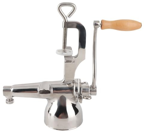 Aoaoy Manuell vetegräs juicer, rostfritt stål handpress, vetegräs frukt grönsaksextraktor, unik design, hög juicekapacitet, lätt att lägga i 304 material i