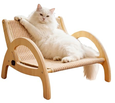 Kattklösare,Justerbar Ryggstöd Med Träram,Kattklösare Säng Soffa Och Vilsoffa - Skydd för Inredning och Möbler hemma
