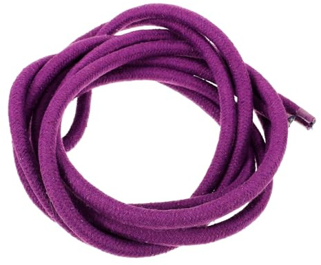 HYTROVE Cuerda de Gimnasia Artística de Algodón 3 Metros Color Púrpura para Entrenamiento y Baile, Cuerda Flexible Multiusos para Gimnasia Rítmica y Ejercicios de Coordinación