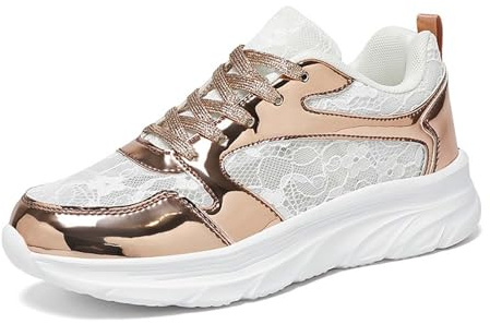 Baskets respirantes en maille ajourée pour femme, semelle souple ultra-légère, idéales pour la course quotidienne, les loisirs et les activités de plein air légères, avec maintien confortable du pied