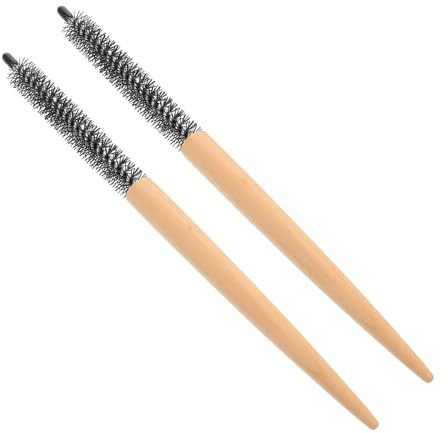 HINTRMENT Set 2 Pettini a Denti Fini per Cotonare Chioma, Spazzola Piccola Volumizzante per Radici e Frangia, Strumento per Styling Dettagliato, Portatile per Viaggi e Volume