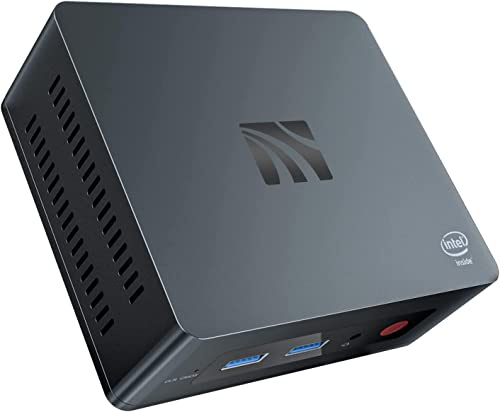 Mini PC Desktop Computer PC Windows 10 8GB RAM 256GB SSD Intel Celeron J4205 Support 2.4G/5G WiFi Gigabit Ethernet HDMI USB 3.0 BT4.0 Auto Power On