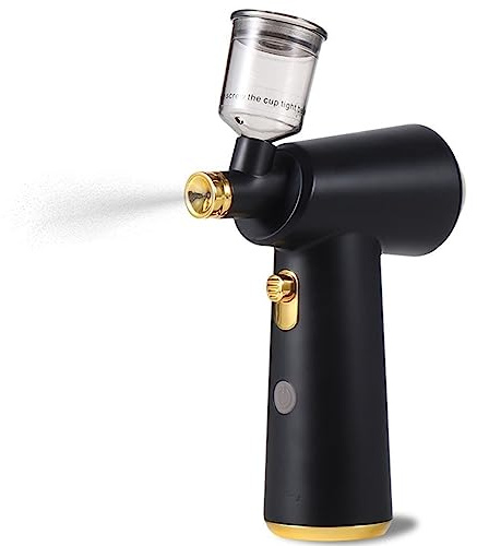 MZZYG Wireless Rechargeable Cordless Scalp Care Air Brush Hair Airbrush For Graffiti Painting, Nail Art, Makeup, Cake Deco
