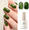 Born Pretty UV Nagellack Jelly Grün 15ml - Gel Nagellack UV Dunkelgrün Transparent Natur UV LED Soak off Manicure Gel Lacquer Varnish