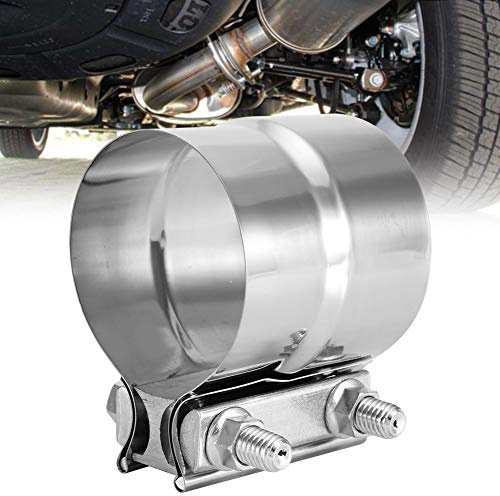 Matybobe Agua de Sujeción de Sujeción de Banda de la Banda de la Junta de Vuelta de Acero Inoxidable de 3 Pulgadas para Autos Universales