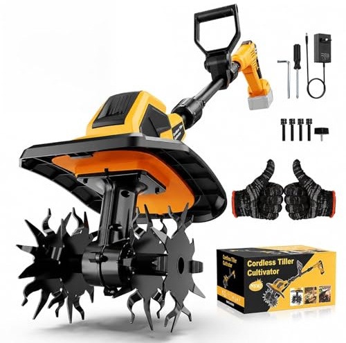 Motozappa da giardino senza batteria