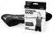 Kintex Fitnessband, 2,5 m x 15 cm, Gymnastikband in 7 Stärken, 100% Latex, transportables Trainingsband (Schwarz)