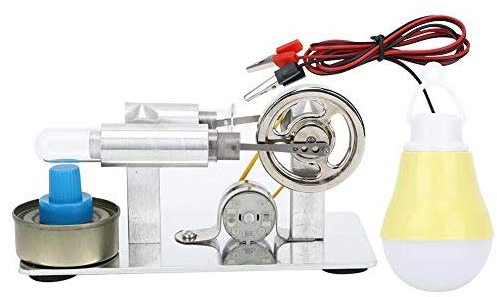 Stirling motor, Mini Dampfmaschine Modell Birne Externe Verbrennung Experiment Modell Pädagogische Physik Experiment Kit