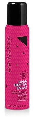 Diego dalla Palma | UNABOTTAEVIA! - Shampoo Secco Volumizzante con Estratto di Rosa Daamascena e Amido di Riso, Made in Italy, 150 ml