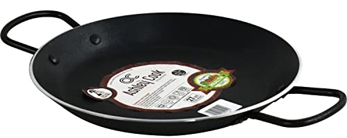 Sterling Ventures Ashley Non-Stick Paella Cooking Pan (32cm Black)