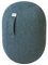 VLUV® KAPSUL STOV Balance-Kapsel [Atmungsaktiv mit Tragegriff und Wegrollschutz] Waschbarer Stoffbezug | Ergonomischer Hocker | Schreibtischhocker | Wackelhocker | Sitzball Büro Ergonomisch