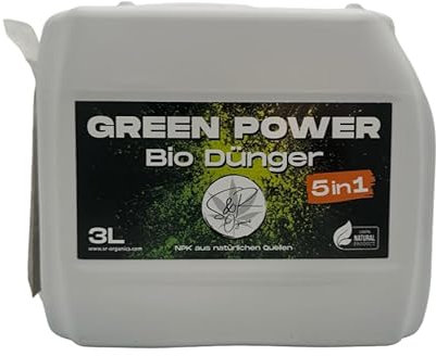 Green Power Bio Cannabis Dünger 5in1 S&R Organics für Wuchs und Blüte (3L)