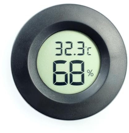 LCD Digital Thermometer Hygrometer Indoor Room Electronic Temperature Humidity Weather Meter Sensor Gauge for Home Station Humidity mini Monitor digital analog gauge and mason wall electronic