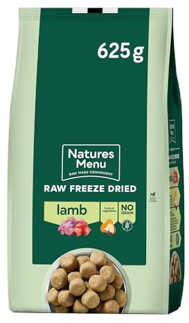 Natures Menu Freeze Dried Complete & Balanced Nuggets - Lamb - 625gr