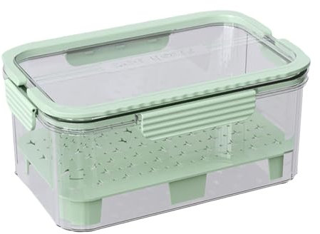 Contenitore per Alimenti con Ghiaccio, Scatola Frigo Sigillata 23x15x10.8 cm