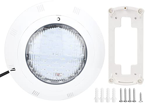 Underwater Pool 360 LED | 12V 40W - Bevis belysning för simbassänger/fontäner/trädgårdar | IP68 Syntetiskt material - Fyllt poollampa | 50 000 timmars livslängd