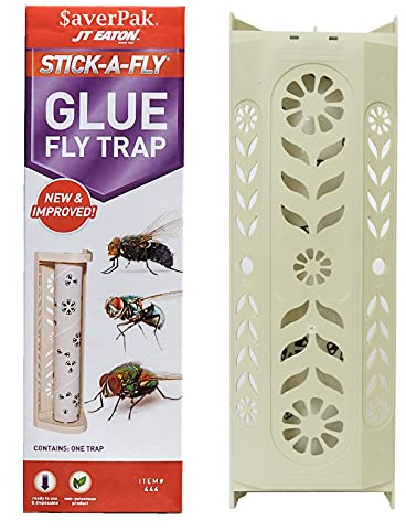 $averPak Single- 1 JT Eaton Stick-A-Fly Glue Fly Stick Trap
