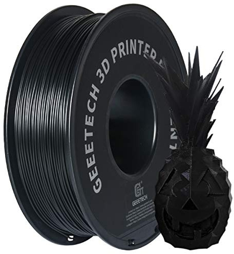 GEEETECH ABS Filament 1.75mm Schwarz, Drucker 3d Filaments 1KG 1 Spool