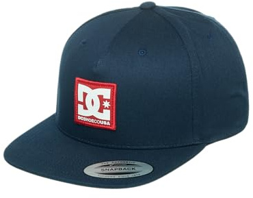 DC Shoes Snapdripp - Gorra Con Ajuste Posterior A Presión Para Hombre Gorra Con Ajuste Posterior a Presión, Hombre, Black Iris, 1SZ