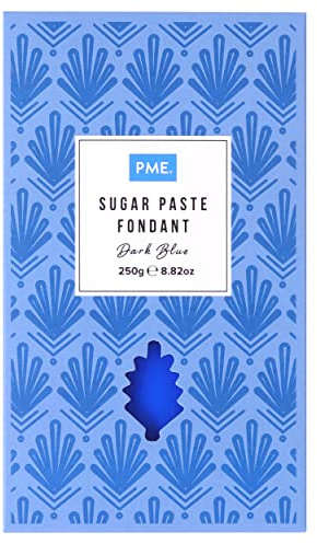 PME Pâte à sucre Fondant - Bleu foncé 250g