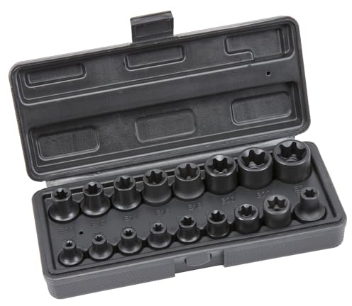 Steckschlüssel Satz für Torx Außen Nüsse Schlagschrauber Stecknuss 1/2 3/8 KFZ