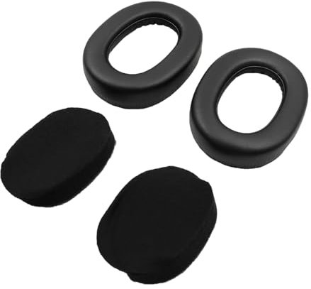 ieron 2 Almohadillas para Auriculares inalámbricos Jabra Elite 85H de Cuero proteico Suave y Almohadillas Flexibles de Espuma viscoelástica