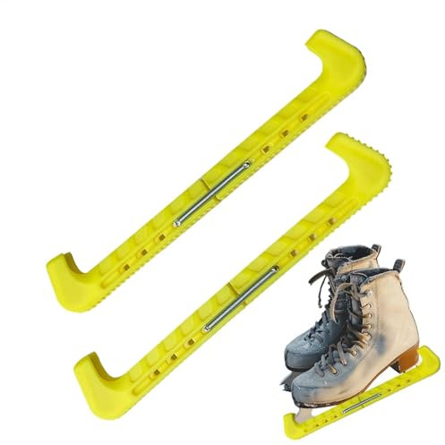 Generisch Figure Skate Guards, Eishockey -Skate Guards - Eislaufschutzschutz deckt Wachen ab - 1 Pair Protective Covers Ersatzteile, Sportschutz für Hockey, Figur und Eislauf