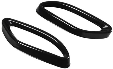 Punta de Escape Pulida para Mercedes para Benz Clase C GLC Clase B Clase Punta de para Escape Embellecedor Acero Inoxidable Reemplazo Negro Brillante