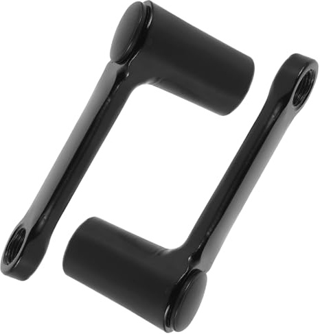SUPVOX Brazo de Manivela para Bicicleta de Montaña 2 Piezas, Fabricado en Aluminio Resistente, Accesorio para Pedales Adecuado para Ciclismo de Aventura y Paseo Urbano