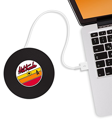 Mustard Scaldatazza Sottobicchiere USB - Nero Hot Tracks