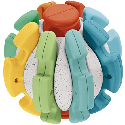 Chicco 2in1 Transform-a-Ball ECO +, Transformable Baby Ball, Shape Sorter and Stacking Puzzle Toy - Educational Toy 1-3 Years Old