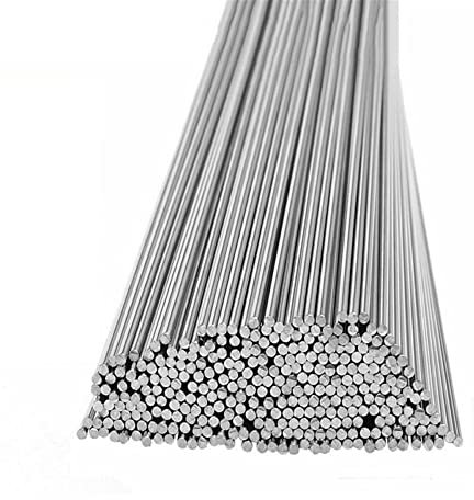 Lueao Cqinju-Welding Wire Rods 30/50Pcs 500 * 1.6mm Low Temperature Flux-Cored Aluminum Welding Rods Wire For TIG Argon Arc Welding Machine, Multipurpose Repair Rods (Material : 50Pcs)