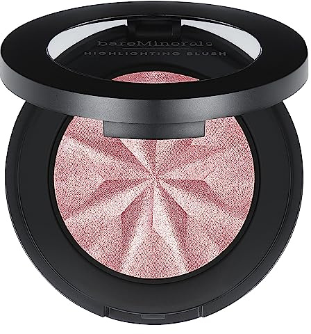 bareMinerals Gen Nude Highlighting Blush, Rose Glow, Vegan, Cruelty-Free & Dermatologist-Tested