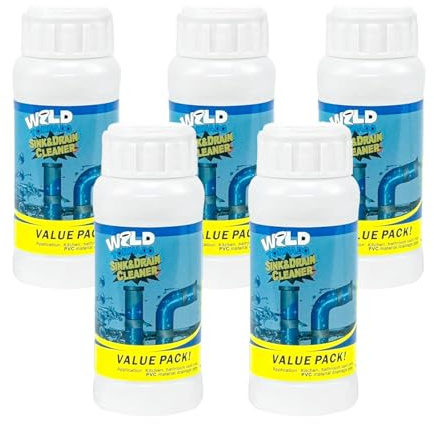 Wild Tornado Sink and Drain Cleaner,The Pipe Dredge Quick Unclog For Kitchen Toilet Sink Drain Quick Cleaning Tool.（5pcs）