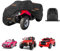 Kids Electric Car Cover Waterproof 420D Car Toy Cover Kids Ride-On Toy Car Cover Universal with Waterproof Strip, Reflective Strips and Windproof Buckles (120 * 80 * 60cm)