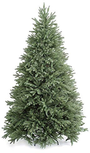 XONE Albero di Natale Lincoln Real Touch Deluxe 210CM | Esemplare Unico Solo POLIETILENE | Albero di Natale Lusso, Massimo REALISMO