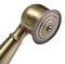 Rétro cuivre Handheld Shower Head Douchette Pommeau Tête de Douche Grün Bronze